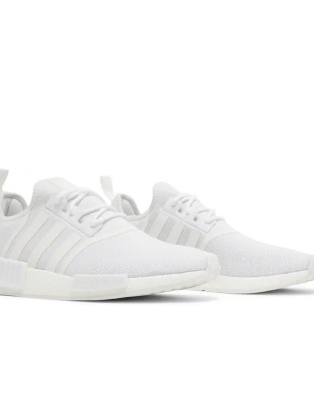 adidas NMD_R1 White/White Running Shoe - Picture 2 of 7